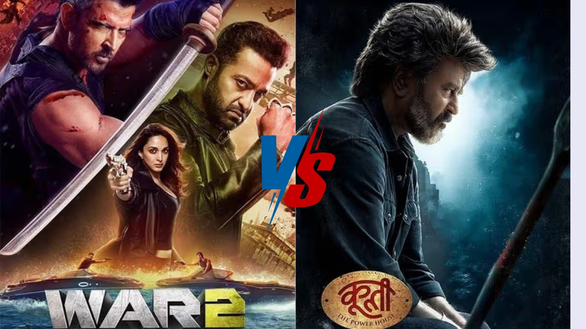 War 2 vs Coolie এর মহাযুদ্ধে উত্তেজনা তুঙ্গে, রেকর্ড ভাঙার পথে দুই ছবির শ্বাসরুদ্ধকর টক্কর।